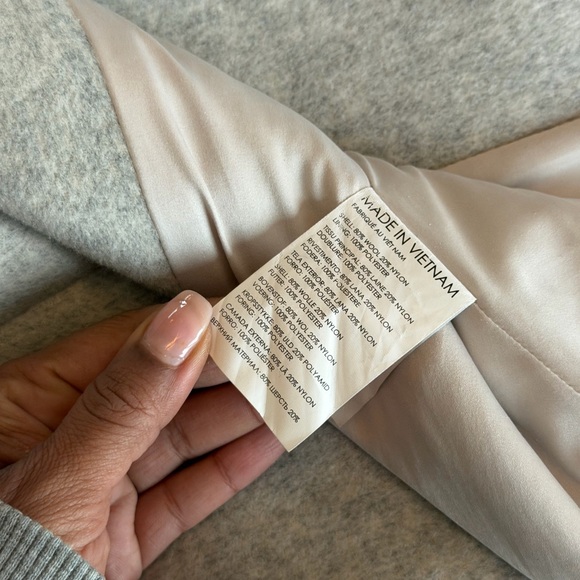 Club Monaco Gray Trench Coat - Picture 12 of 16